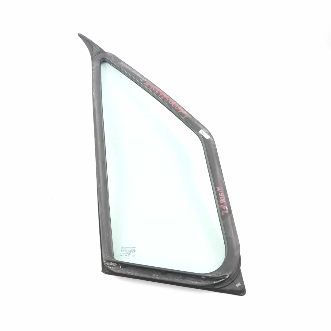 Cristal de puerta delantera izquierda AS2 Crystal Clear para Mercedes Sprinter W906 con número de pieza A9067250009 Mercedes Sprinter W906 Cristal de puerta delantera izquierda AS2 Crystal Clear - SKU A9067250009-1 - Número de pieza A9067250009
