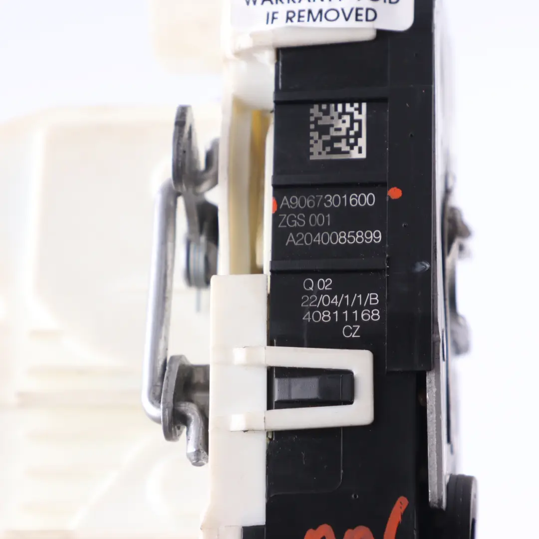 Sliding Door Lock Actuator Mechanism Rear Left N/S to Mercedes W906 with Part number A9067301600 Mercedes W906 Sliding Door Lock Actuator Mechanism Rear Left N/S - SKU A9067301600 - Part number A9067301600