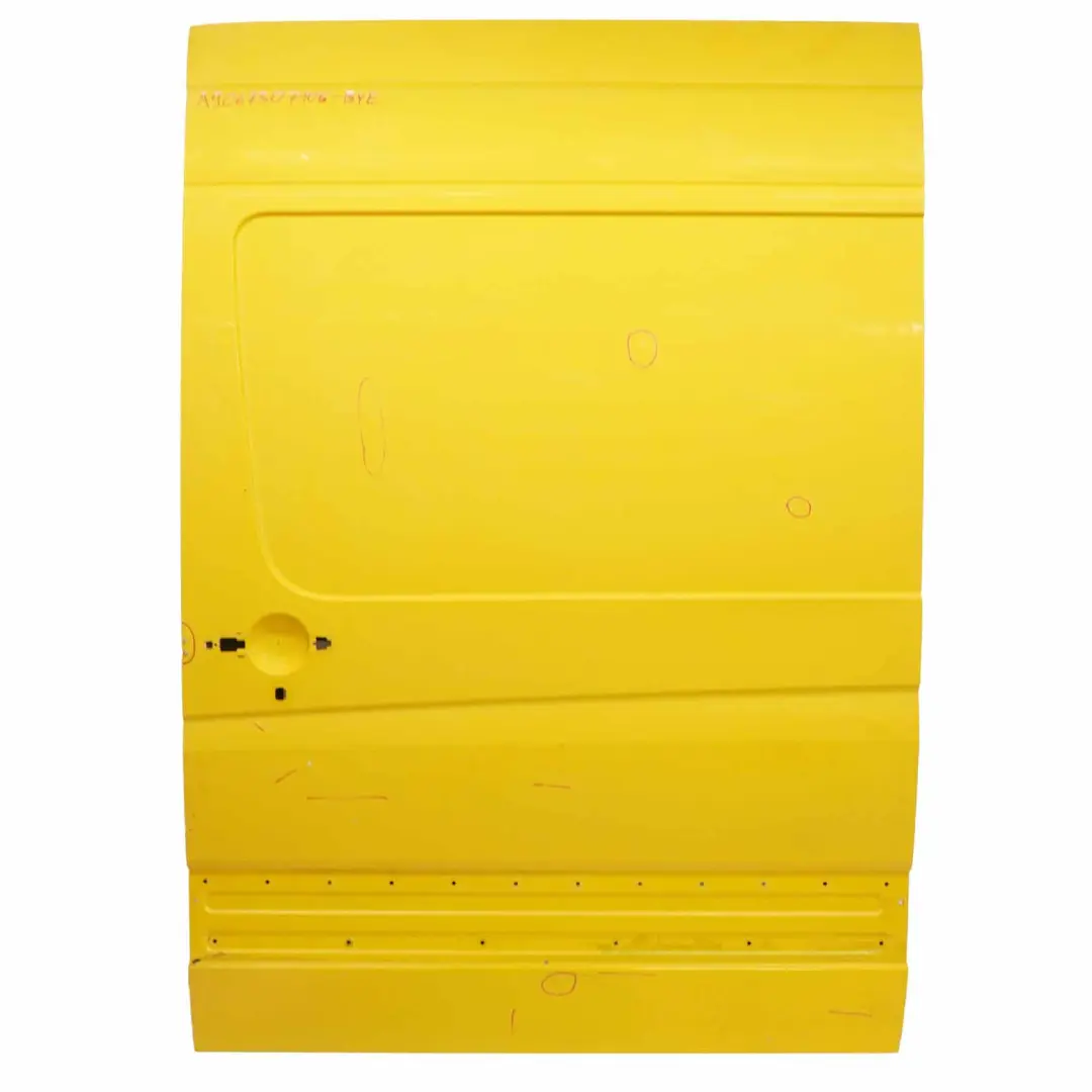 Sliding Door Rear Left N/S High Roof Broom Yellow - 1212 to Mercedes Sprinter W906 with Part number A9067307105 Mercedes Sprinter W906 Sliding Door Rear Left N/S High Roof Broom Yellow - 1212 - SKU A9067307105-BYE - Part number A9067307105