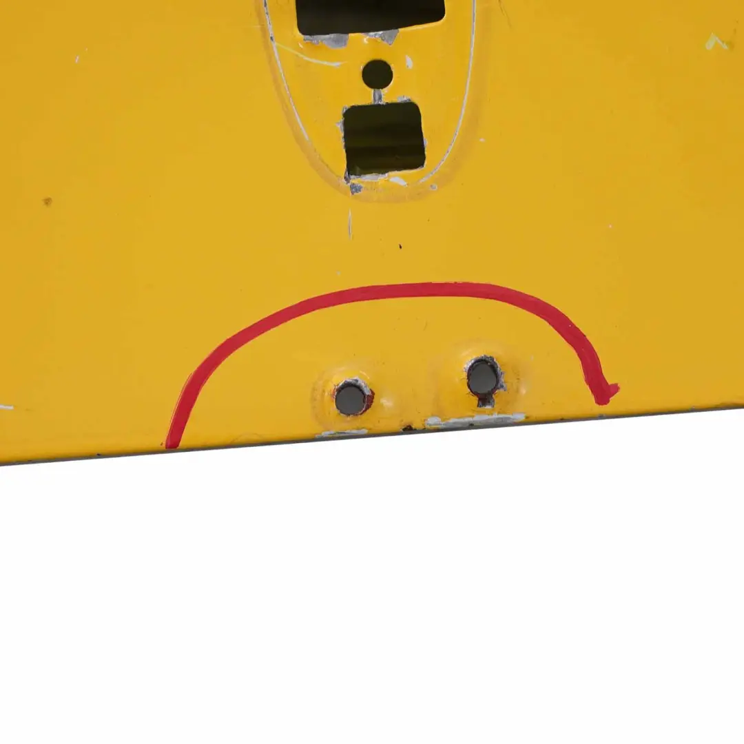 Mercedes Sprinter W906 Sliding Door Rear Left N/S High Roof Broom Yellow - 1212 - SKU A9067307105-BYE - Part number A9067307105