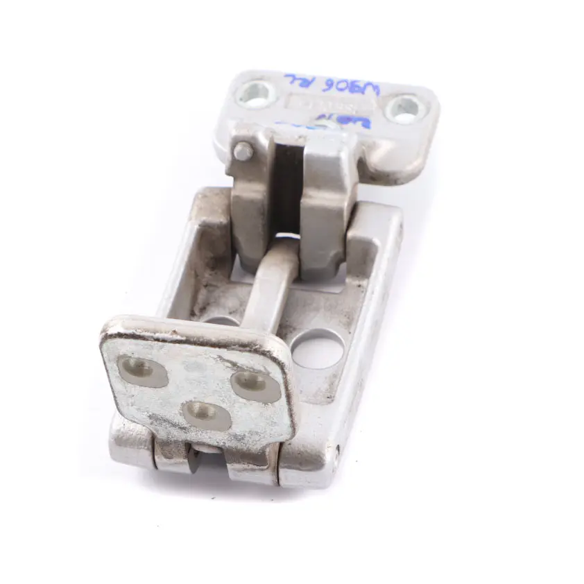 Mercedes W906 Door Hinge Rear Left N/S Upper Top Brilliant Silver - 744 - SKU A9067400037-BRS - Part number A9067400037