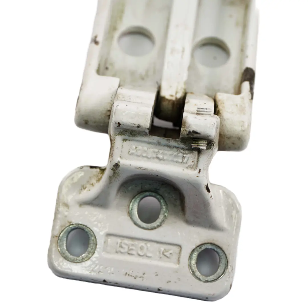 Puerta Trasera Izquierda Bisagra Superior Blanca para Mercedes W906 con número de pieza A9067400037 Mercedes W906 Puerta Trasera Izquierda Bisagra Superior Blanca - SKU A9067400037 - Número de pieza A9067400037