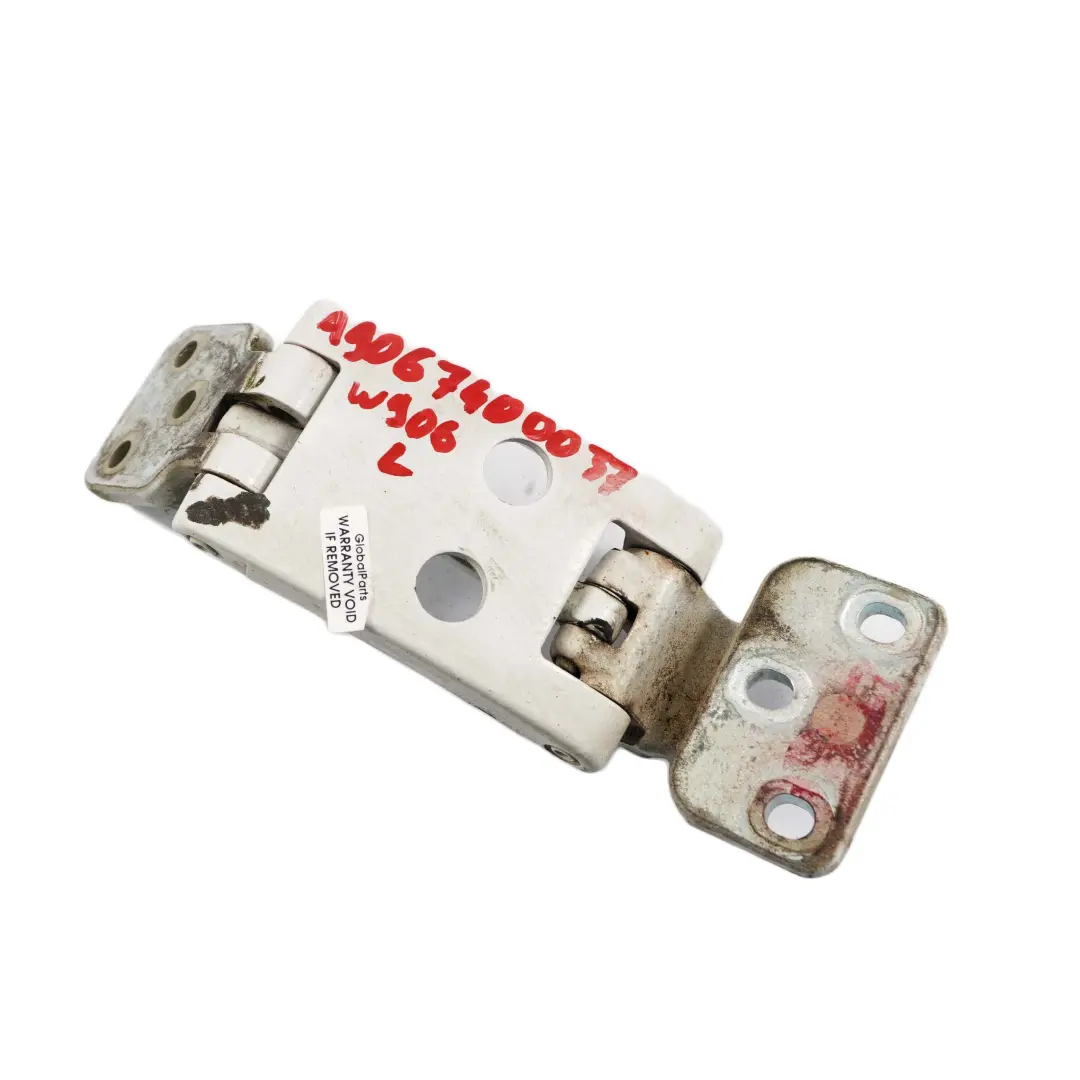  Mercedes-Benz Sprinter W906 Cerniera Porta Posteriore Sinistra Bianca - SKU A9067400037 - Numero di parte A9067400037