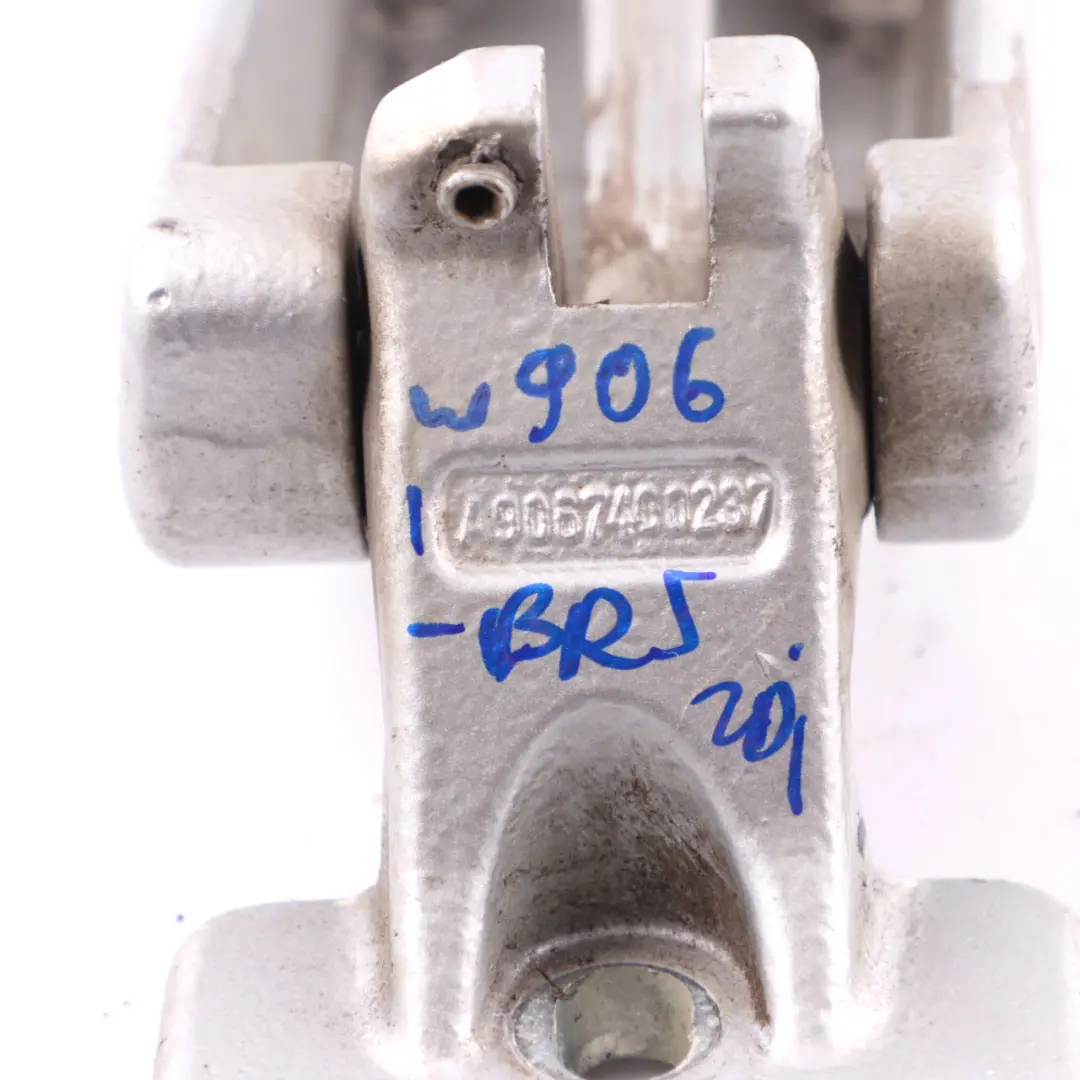 Mercedes Sprinter W906 Rear Door Hinge Left N/S Bottom Brilliant Silver - 744 - SKU A9067400237-BRS - Part number A9067400237