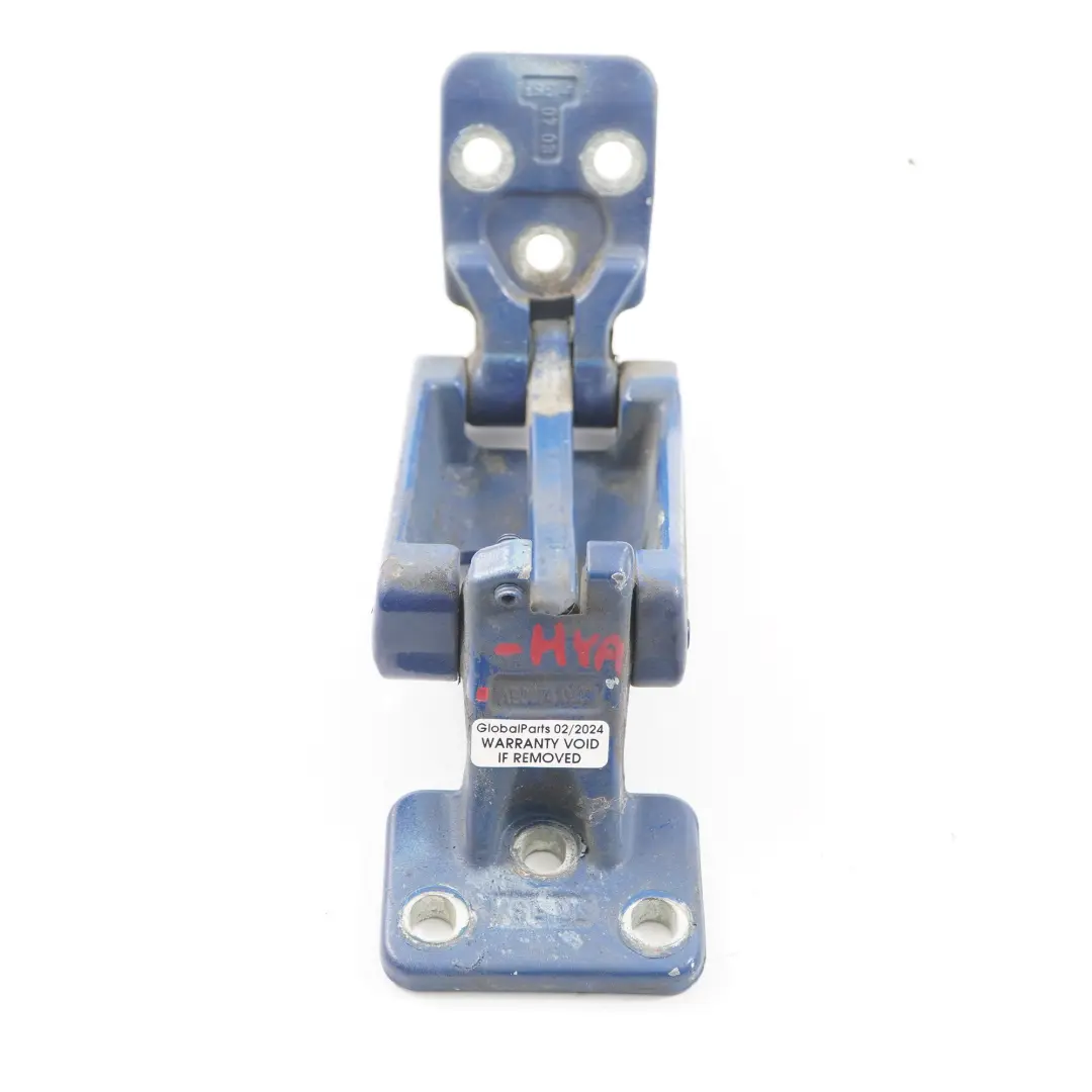 Door Hinge Rear Left N/S Bottom Hyacinth Blue 5376 to Mercedes Sprinter W906 with Part number A9067400237 Mercedes Sprinter W906 Door Hinge Rear Left N/S Bottom Hyacinth Blue 5376 - SKU A9067400237-HYA - Part number A9067400237