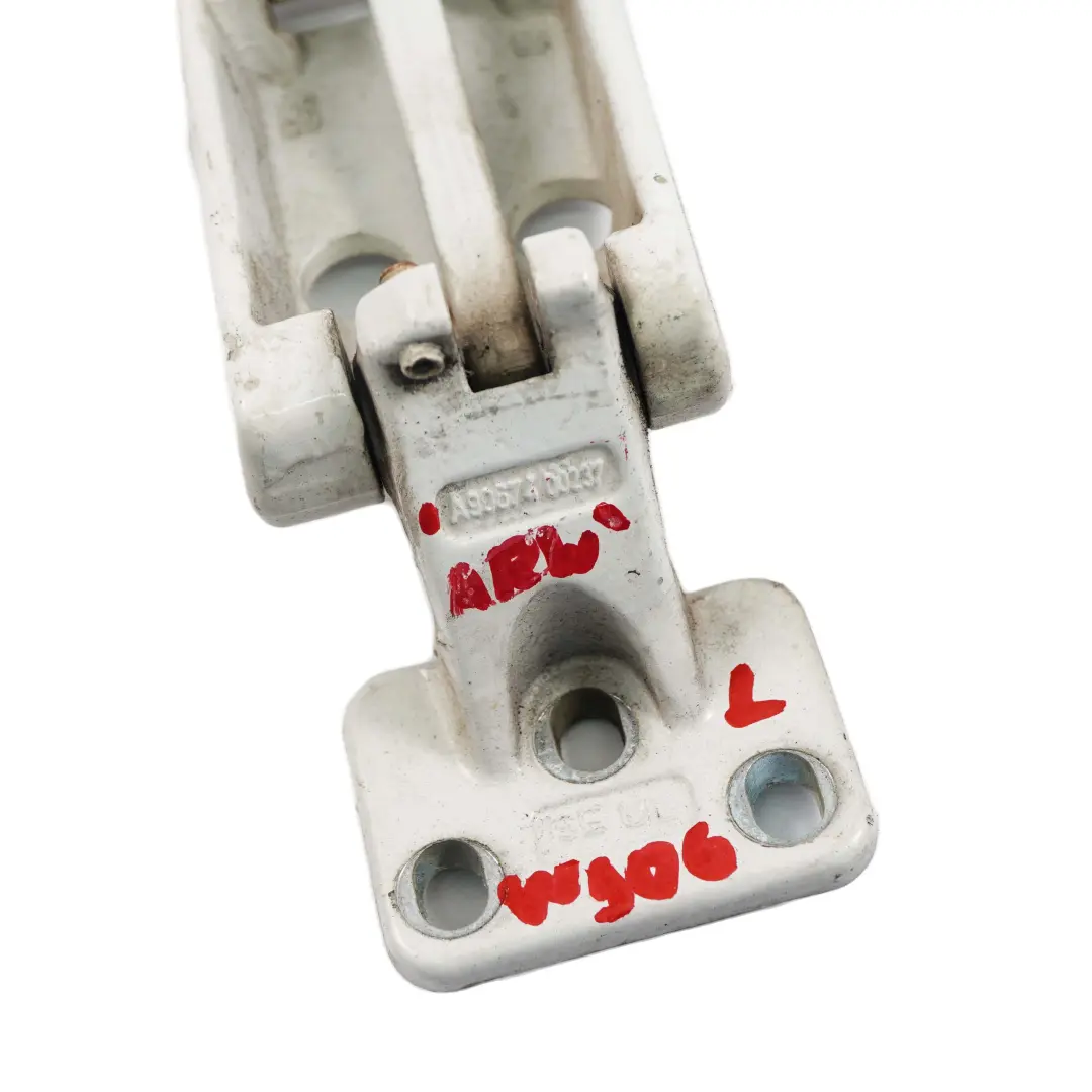 Mercedes W906 Puerta Trasera Izquierda Bisagra Inferior Blanca - SKU A9067400237 - Número de pieza A9067400237