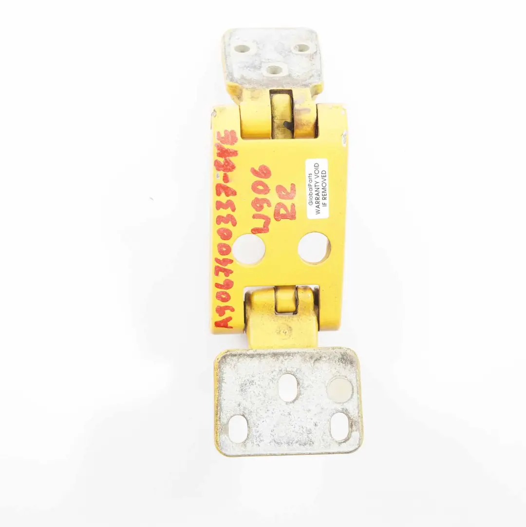 Mercedes Sprinter W906 Cerniera porta posteriore destra Broom Yellow DHL - 1212 - SKU A9067400337-BYE - Numero di parte A9067400337