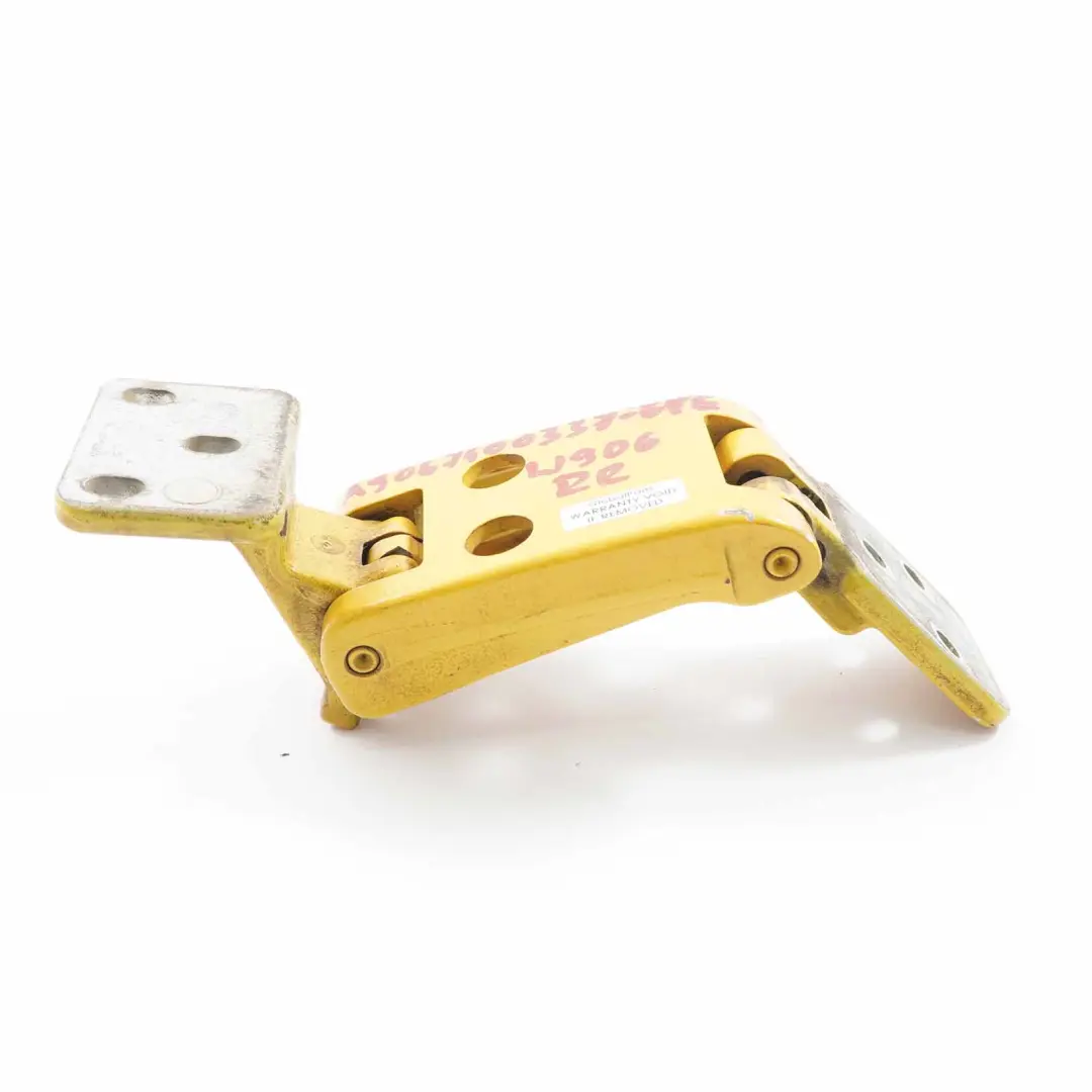 Door Hinge Rear Right O/S Lower Broom Yellow DHL - 1212 to Mercedes Sprinter W906 with Part number A9067400337 Mercedes Sprinter W906 Door Hinge Rear Right O/S Lower Broom Yellow DHL - 1212 - SKU A9067400337-BYE - Part number A9067400337