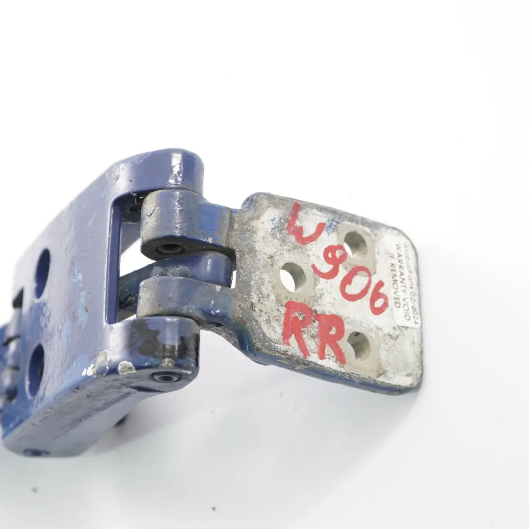 Right Door O/S Lower Hinge Bottom Hyacinth Blue-5376 Mercedes Sprinter W906 Rear - SKU A9067400337-HYA - Part number A9067400137
