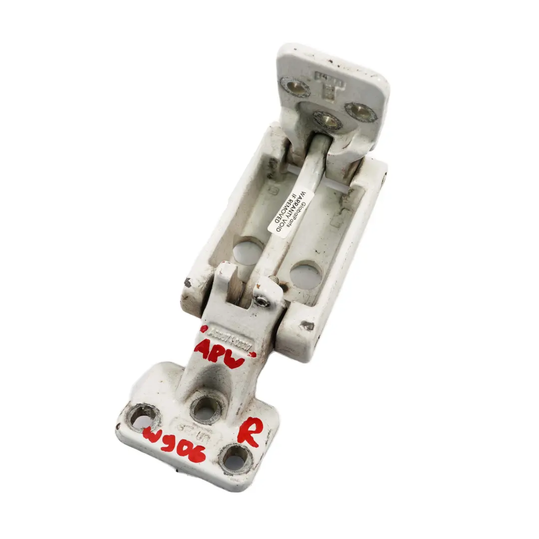 Mercedes-Benz Sprinter W906 Rear Right Door O/S Lower Hinge White to with Part number A9067400337 Mercedes-Benz Sprinter W906 Rear Right Door O/S Lower Hinge White - SKU A9067400337 - Part number A9067400337