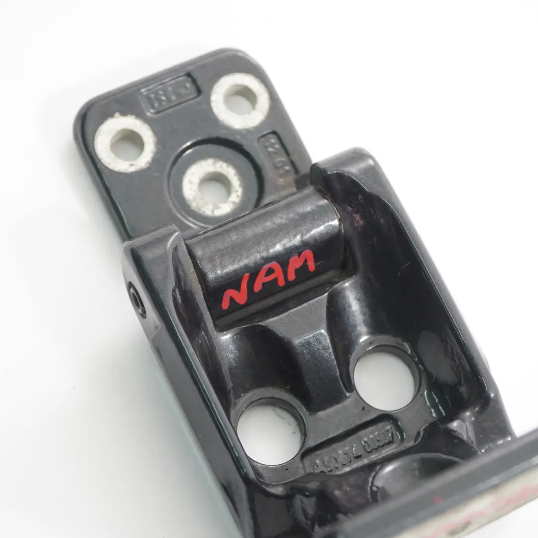Mercedes W906 VW Crafter I Rear Door Hinge Right O/S Upper Nacht Black - H9Z - SKU A9067400537-NAM - Part number A9067400537