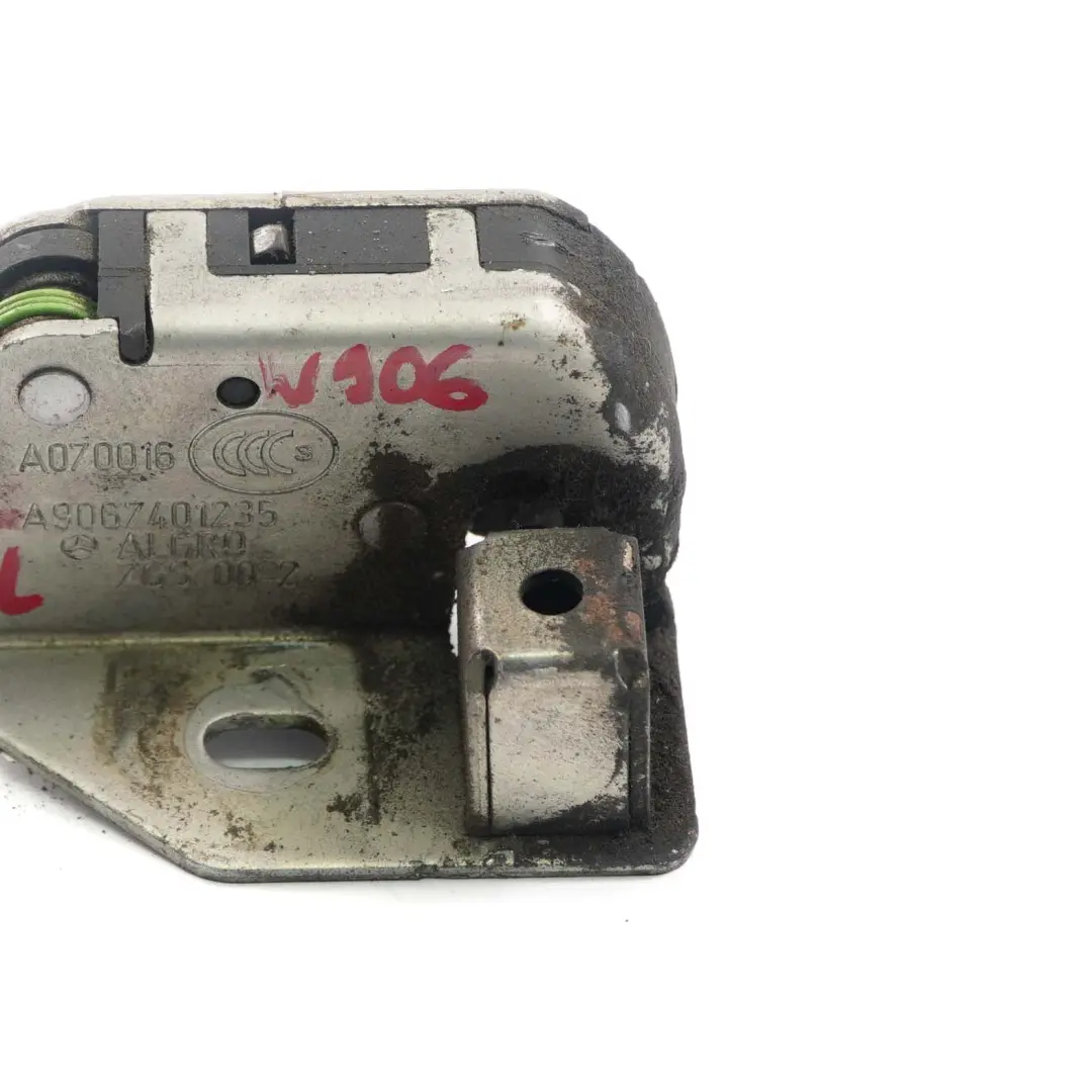 Mercedes-Benz Sprinter W906 Rear Tailgate Door Lock Latch Mechanism to with Part number A9067401235 Mercedes-Benz Sprinter W906 Rear Tailgate Door Lock Latch Mechanism - SKU A9067401235 - Part number A9067401235