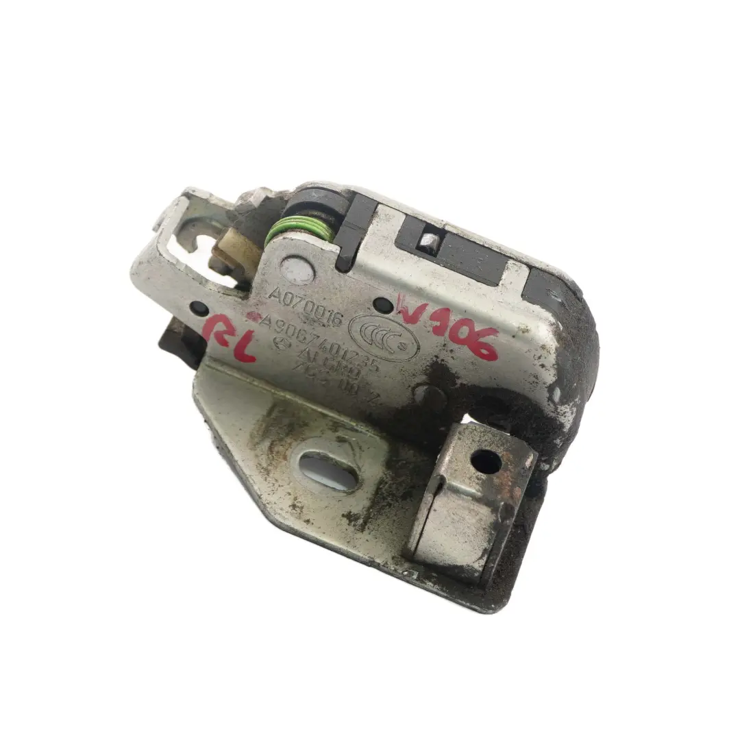 Mercedes-Benz Sprinter W906 Rear Tailgate Door Lock Latch Mechanism to with Part number A9067401235 Mercedes-Benz Sprinter W906 Rear Tailgate Door Lock Latch Mechanism - SKU A9067401235 - Part number A9067401235