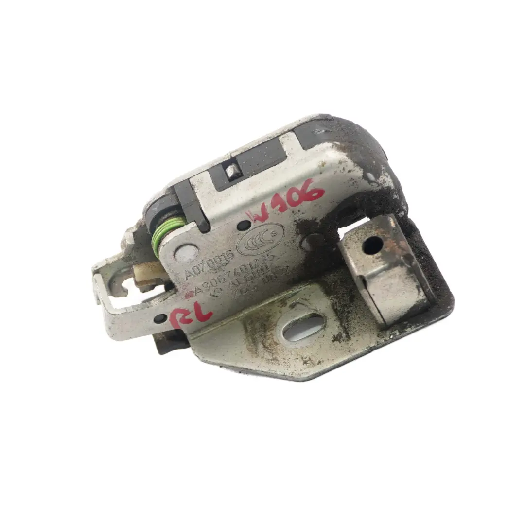 Mercedes-Benz Sprinter W906 Serratura Portellone Posteriore - SKU A9067401235 - Numero di parte A9067401235