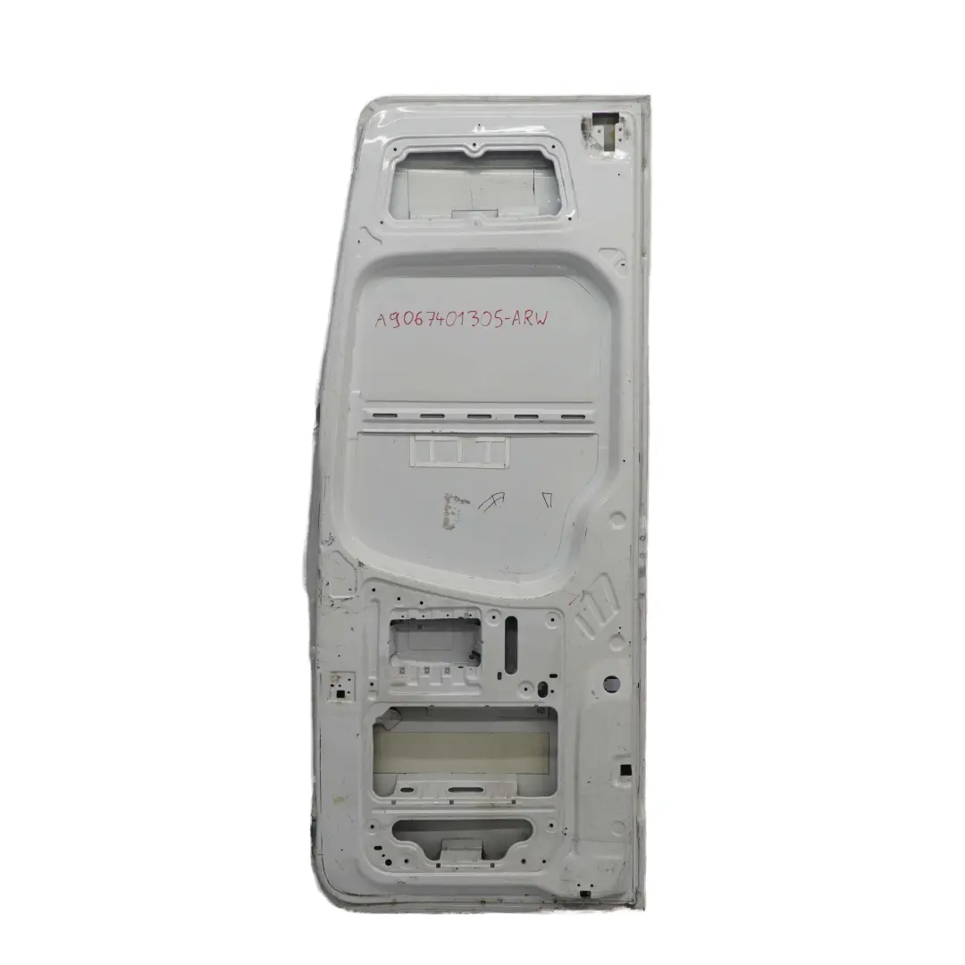 Mercedes-Benz Sprinter W906 Rear Right O/S High Roof Boot Tailgate Door White to with Part number A9067401305 Mercedes-Benz Sprinter W906 Rear Right O/S High Roof Boot Tailgate Door White - SKU A9067401305-ARW - Part number A9067401305