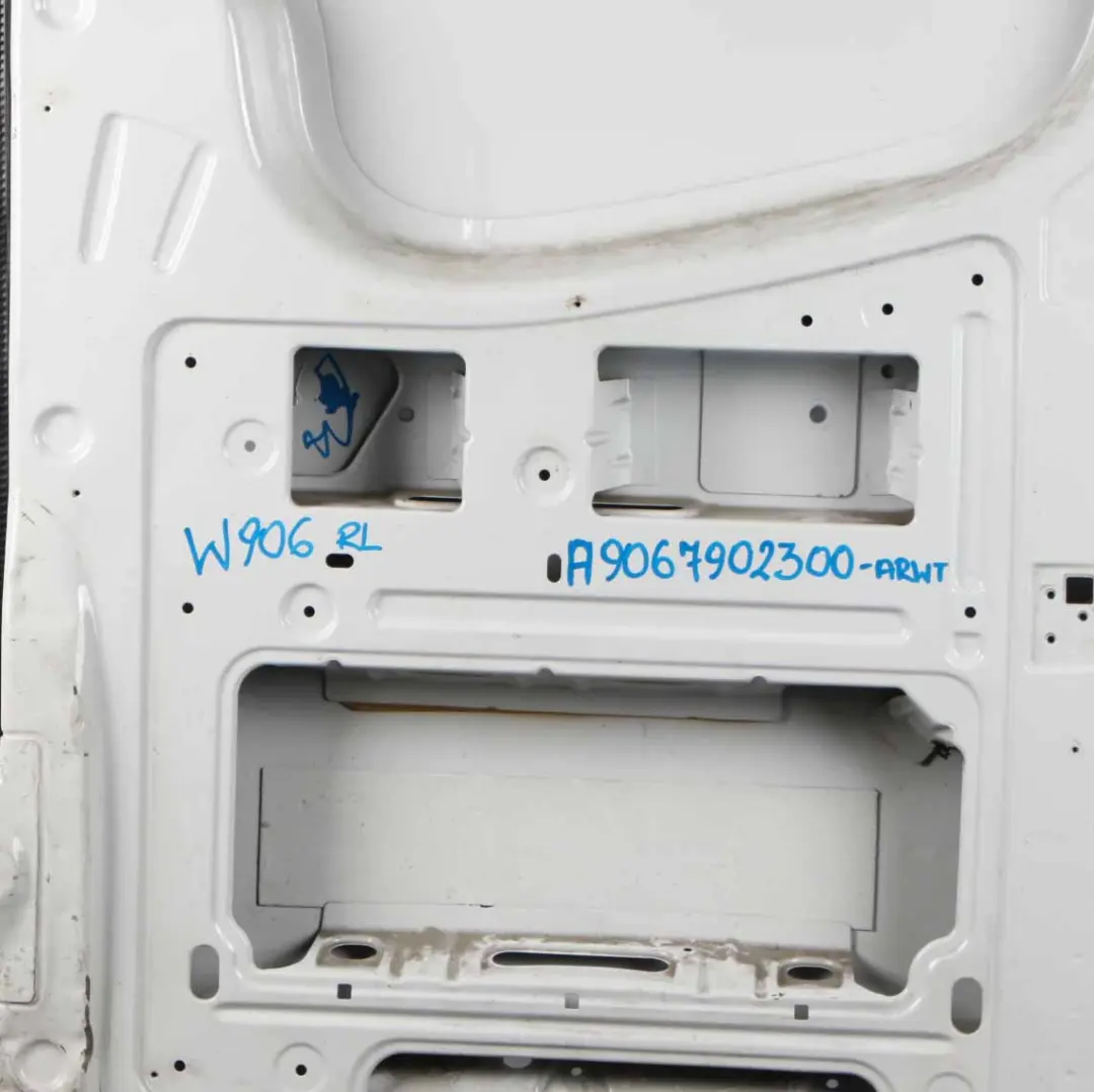 Boot Tailgate Door Mercedes Sprinter W906 Rear Left N/S High Roof Arctic White to with Part number A9067402300 Boot Tailgate Door Mercedes Sprinter W906 Rear Left N/S High Roof Arctic White - SKU A9067402300-ARW1 - Part number A9067402300