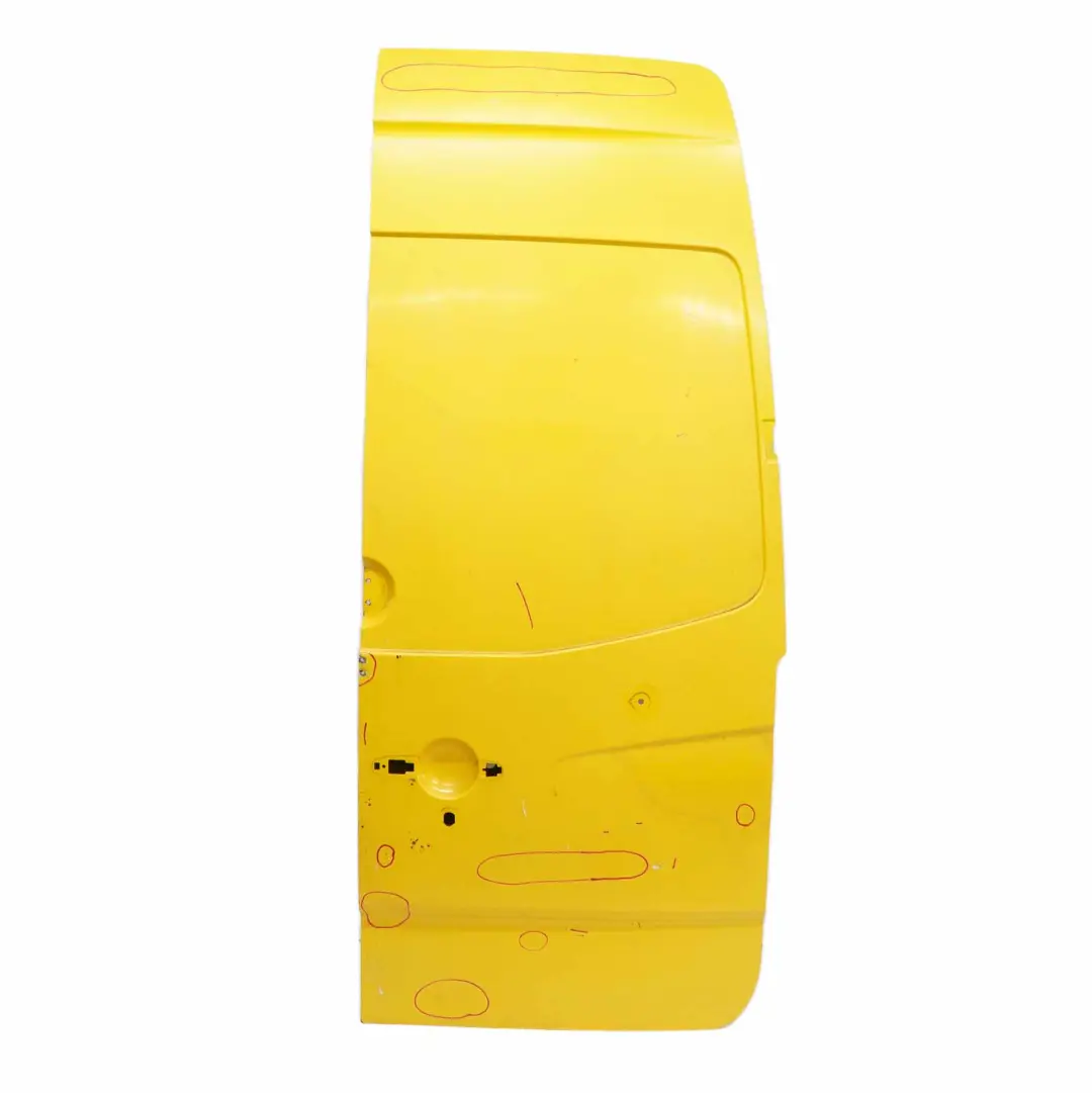 Right O/S High Roof Boot Tailgate Door Broom Yellow 1212 to Mercedes W906 Rear with Part number A9067402400 Mercedes W906 Rear Right O/S High Roof Boot Tailgate Door Broom Yellow 1212 - SKU A9067402400-BYE - Part number A9067402400