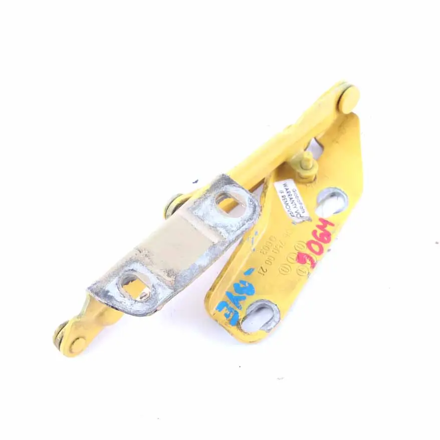 Hinge Left N/S Hood Bonnet Front Broom Yellow - 1212 to Mercedes Sprinter W906 with Part number A9067500021 Mercedes Sprinter W906 Hinge Left N/S Hood Bonnet Front Broom Yellow - 1212 - SKU A9067500021-BYE - Part number A9067500021
