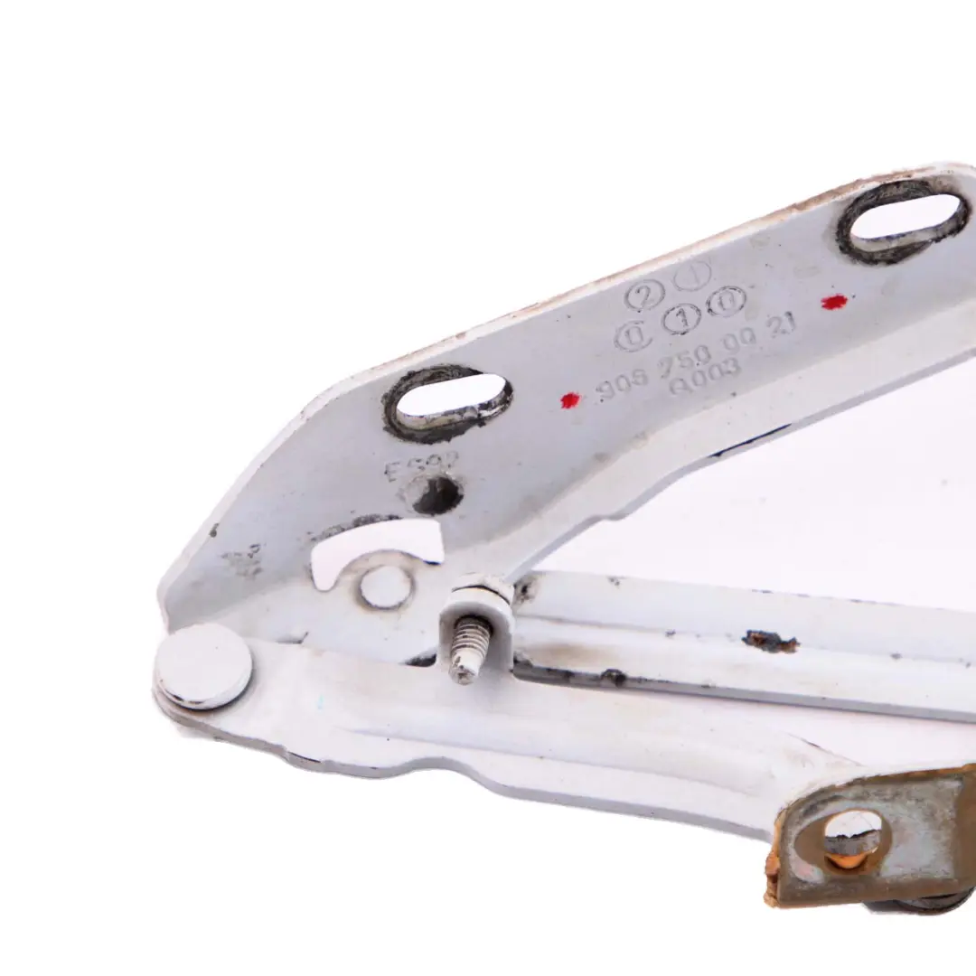  Mercedes-Benz Sprinter W906 Hinge Left N/S Hood Bonnet Front White - SKU A9067500021 - Part number A9067500021