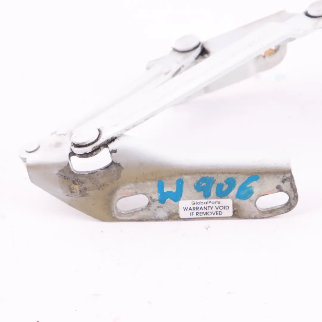  Mercedes-Benz Sprinter W906 Bisagra Izquierda Capo Delantero Blanco - SKU A9067500021 - Número de pieza A9067500021