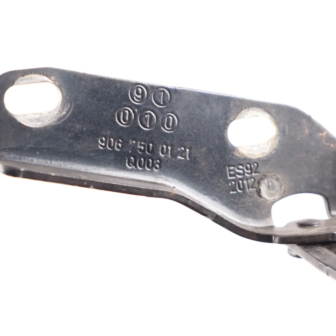 Hood Bonnet Hinge Right O/S Nacht Black H9Z to Mercedes W906 Crafter I with Part number A9067500121 Mercedes W906 Crafter I Hood Bonnet Hinge Right O/S Nacht Black H9Z - SKU A9067500121-NAM - Part number A9067500121