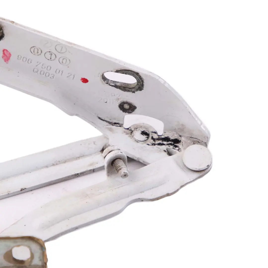  Mercedes-Benz Sprinter W906 Bisagra Derecha Capo Delantero Blanco A9067500021 - SKU A9067500121 - Número de pieza A9067500121