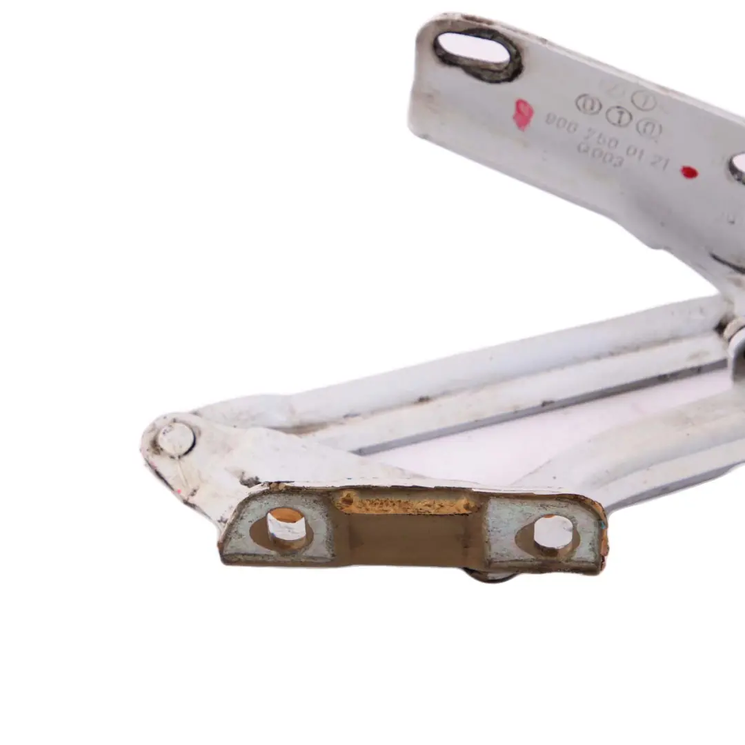 Capó Delantero Bisagra Derecho Blanco para Mercedes W906 con número de pieza A9067500121 Mercedes W906 Capó Delantero Bisagra Derecho Blanco - SKU A9067500121 - Número de pieza A9067500121