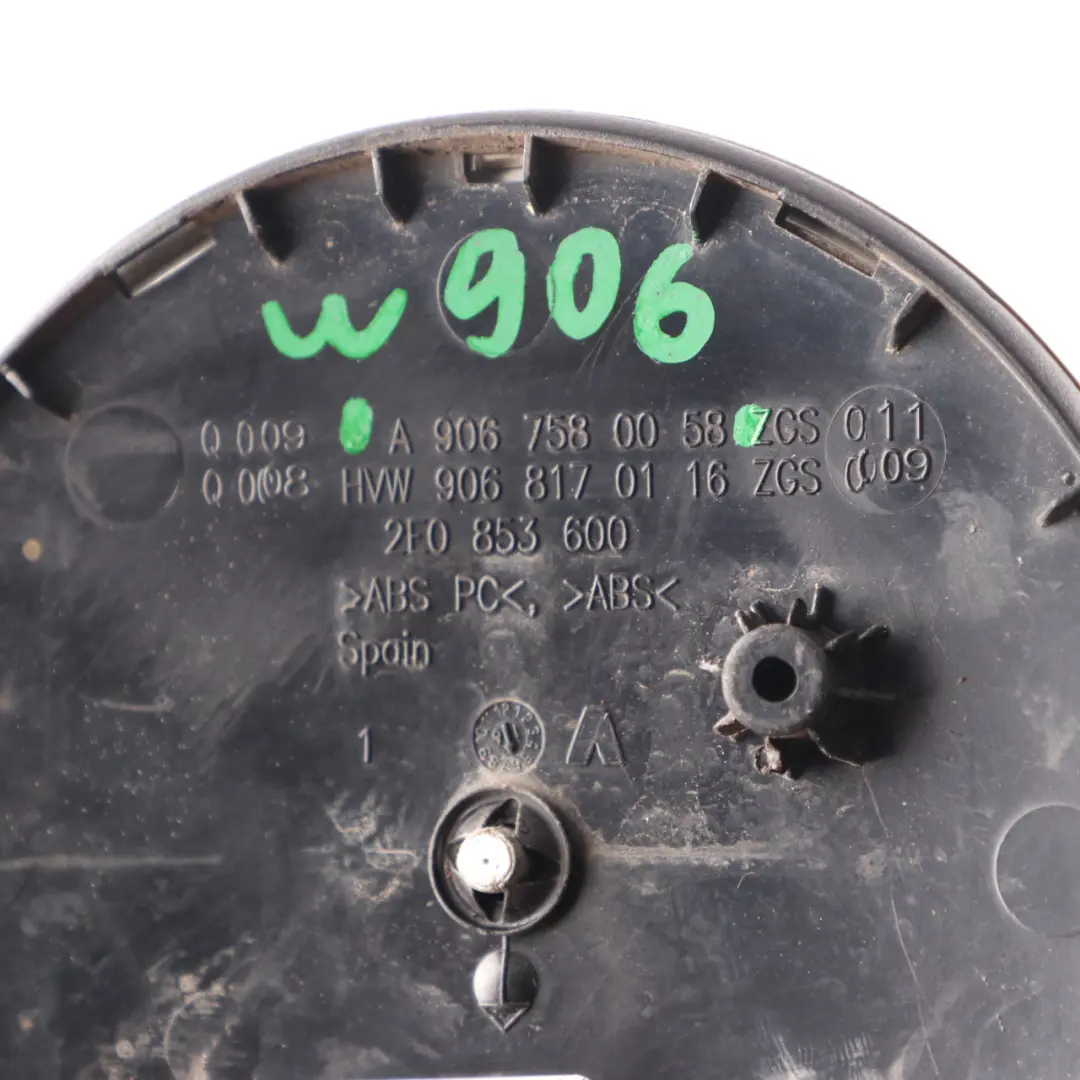 Mercedes Sprinter W906 Insigne d'emblème étoile porte coffre arrière - SKU A9067580058 - Numéro de pièce A9067580058