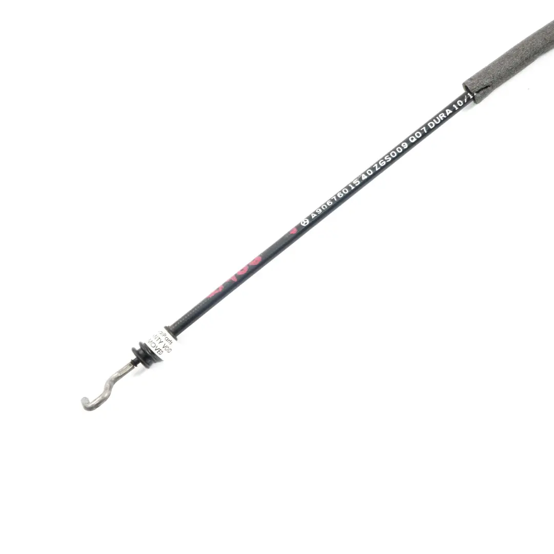 Mercedes W906 Cerradura De La puerta trasera Bowden Cable Linkage - SKU A9067601540 - Número de pieza A9067601540