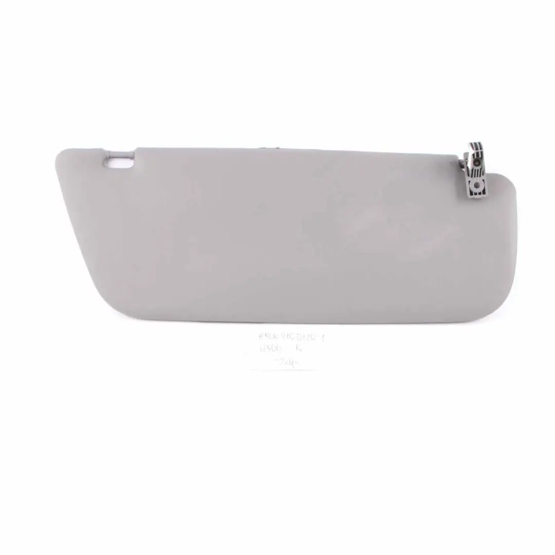 Sun Visor Right O/S Cover Trim Panel Grey to Mercedes Sprinter W906 with Part number A9068100110 Mercedes Sprinter W906 Sun Visor Right O/S Cover Trim Panel Grey - SKU A9068100110-1 - Part number A9068100110