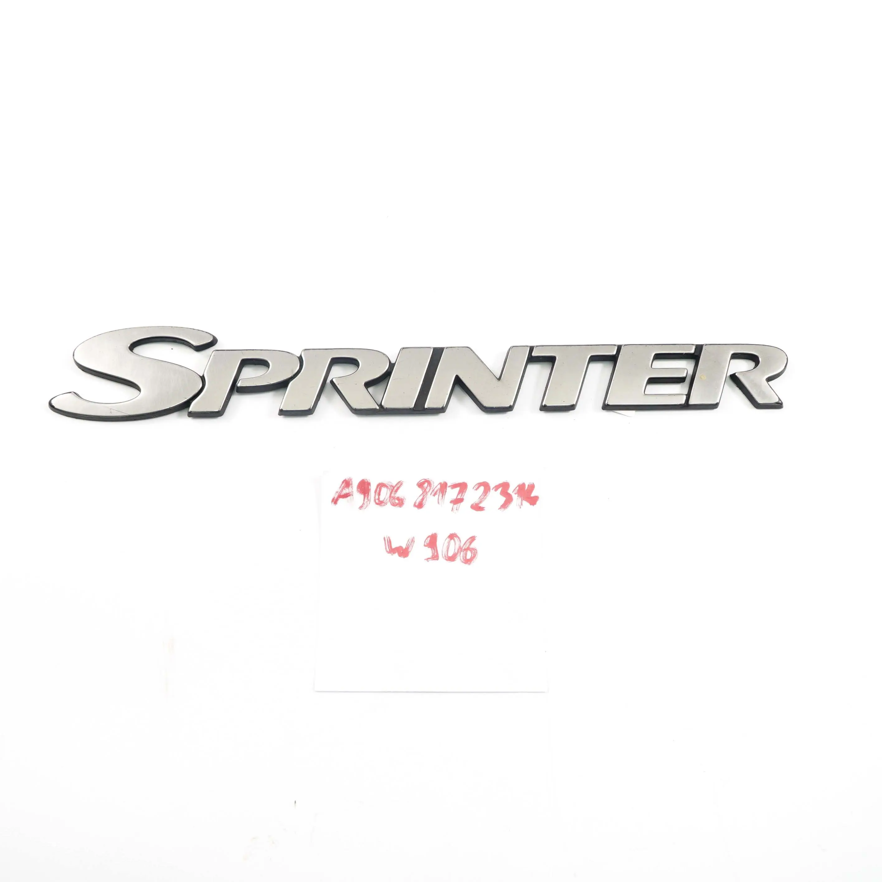Mercedes Sprinter W906 Emblema Letras Portón Trasero Maletero Adhesivo