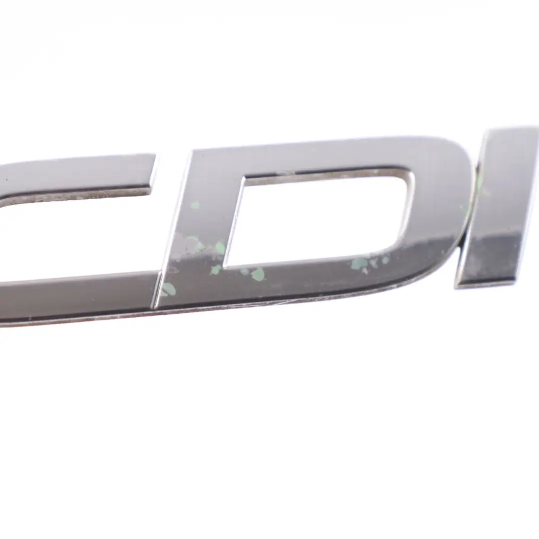 Door Emblem Mercedes W906 W910 Badge Adhered Trunk Logo 314 CDI to Rear with Part number A9068173900 Rear Door Emblem Mercedes W906 W910 Badge Adhered Trunk Logo 314 CDI - SKU A9068173900 - Part number A9068173900