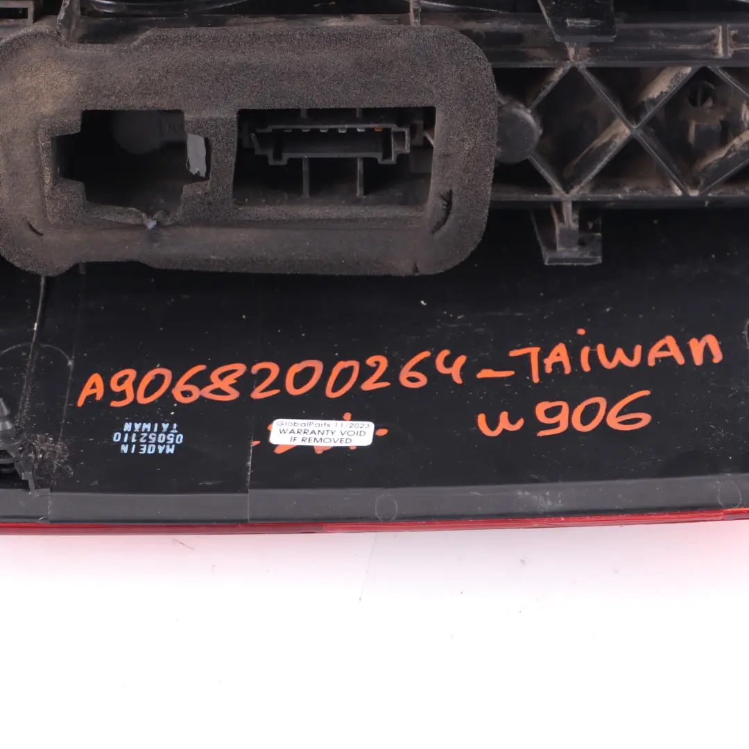 Lamp Right O/S Tail Light Taiwan to Mercedes Sprinter W906 Rear with Part number A9068200264 Mercedes Sprinter W906 Rear Lamp Right O/S Tail Light Taiwan - SKU A9068200264-TAIWAN - Part number A9068200264