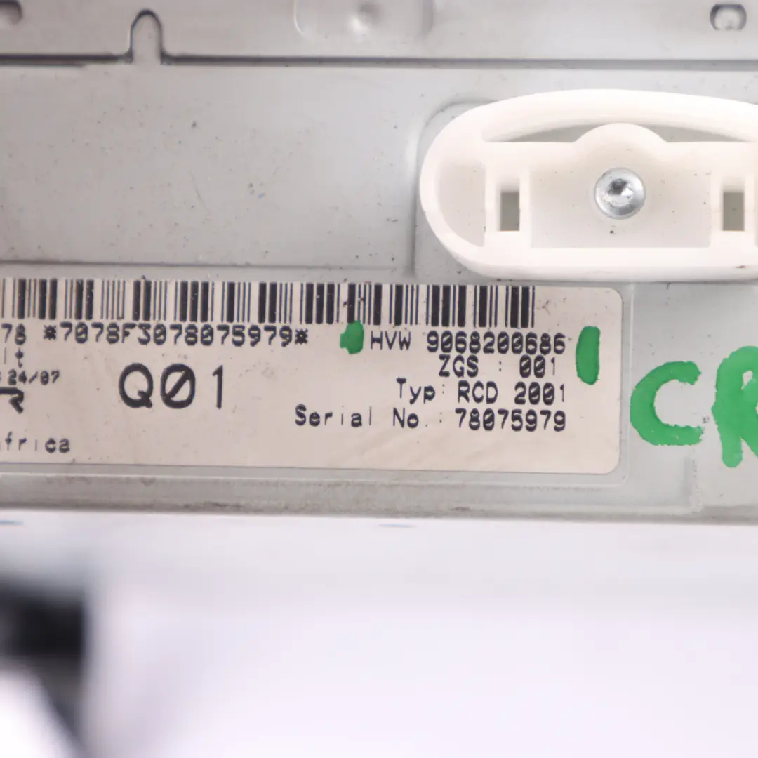 Volkswagen Crafter Radio Stereo Sat Nav Display Screen Head Unit - SKU A9068200686 - Part number A9068200686