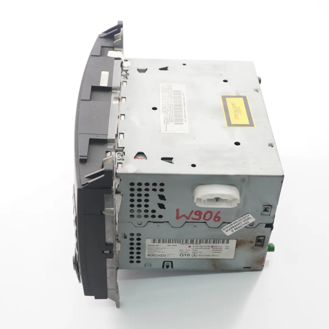 Unité principale de radio stéréo pour Mercedes Sprinter W906 à propos du numéro de pièce A9068201589 Mercedes Sprinter W906 Unité principale de radio stéréo - SKU A9068201589 - Numéro de pièce A9068201589
