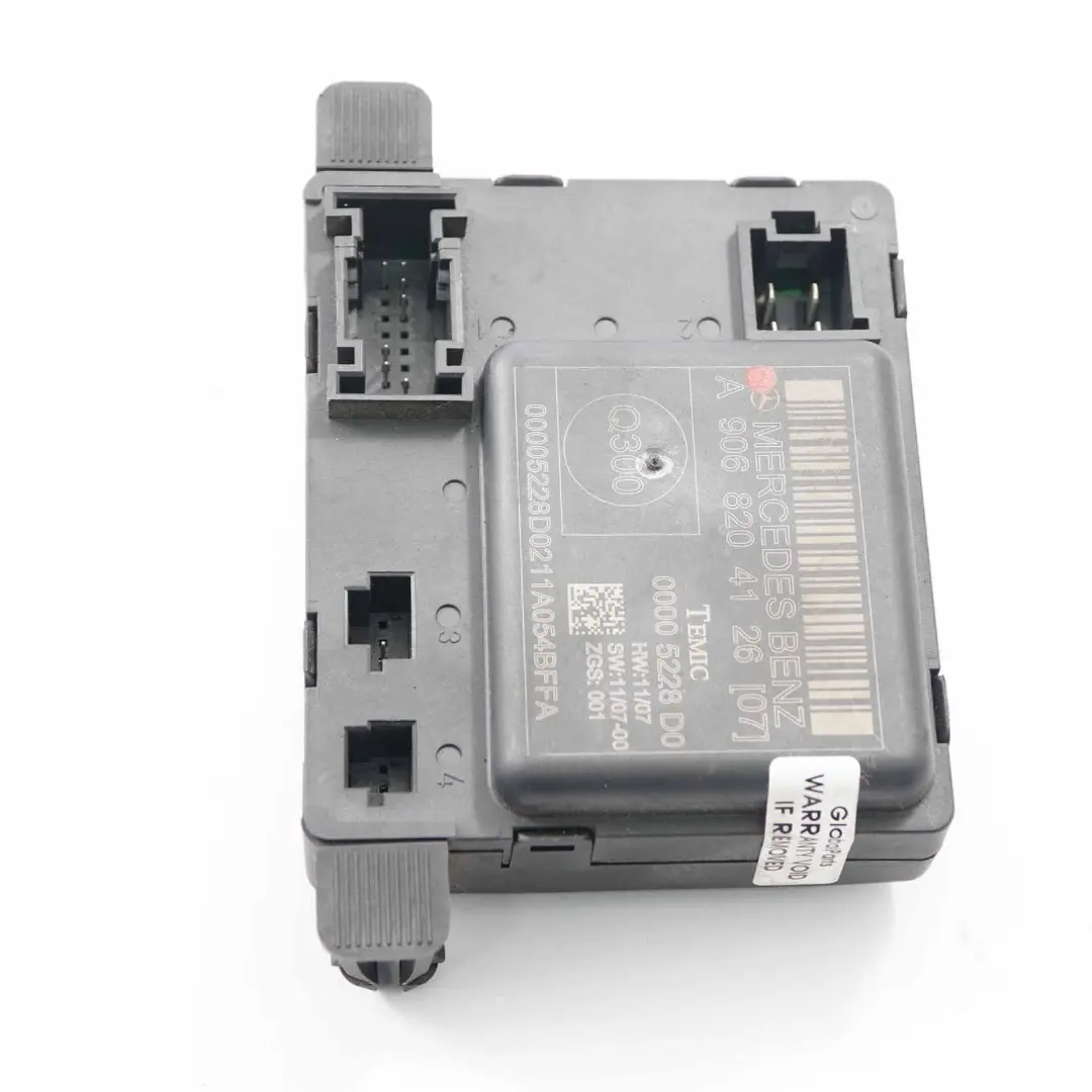 Door Module Front Right O/S Control Unit to Mercedes Sprinter W906 with Part number A9068204126 Mercedes Sprinter W906 Door Module Front Right O/S Control Unit - SKU A9068204126 - Part number A9068204126