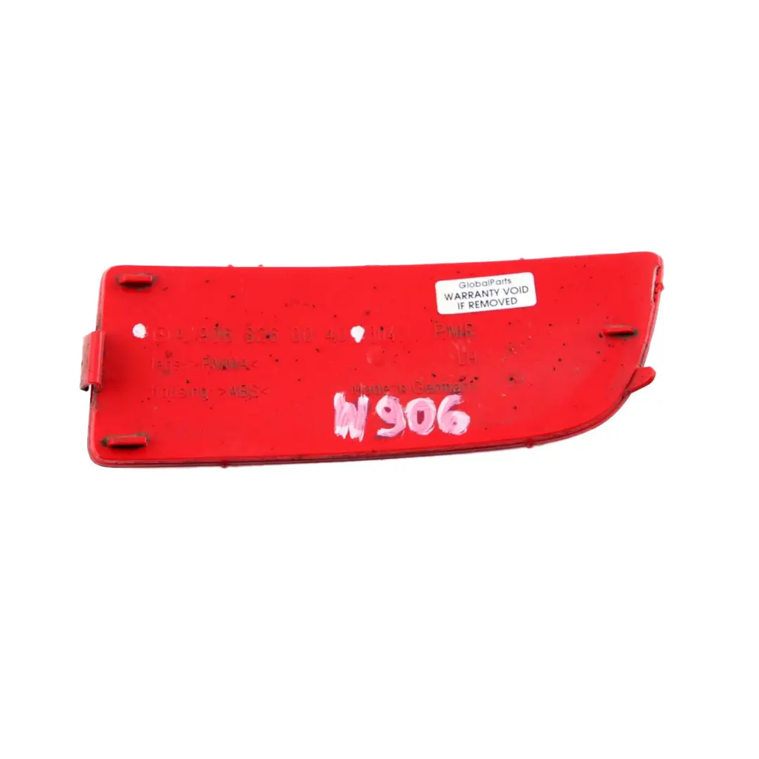 Paraurti Posteriore Riflettore Sinistro Rosso per Mercedes Sprinter W906 con numero di parte A9068260040 Mercedes Sprinter W906 Paraurti Posteriore Riflettore Sinistro Rosso - SKU A9068260040 - Numero di parte A9068260040