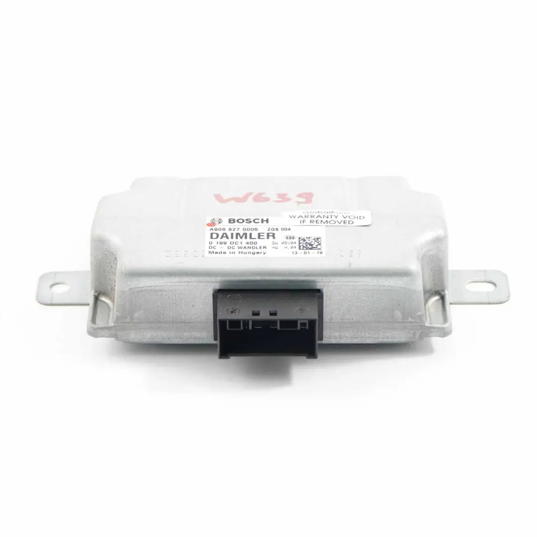 Voltage Stabilizer Control Unit Module to Mercedes W639 W906 with Part number A9068270005 Mercedes W639 W906 Voltage Stabilizer Control Unit Module - SKU A9068270005 - Part number A9068270005