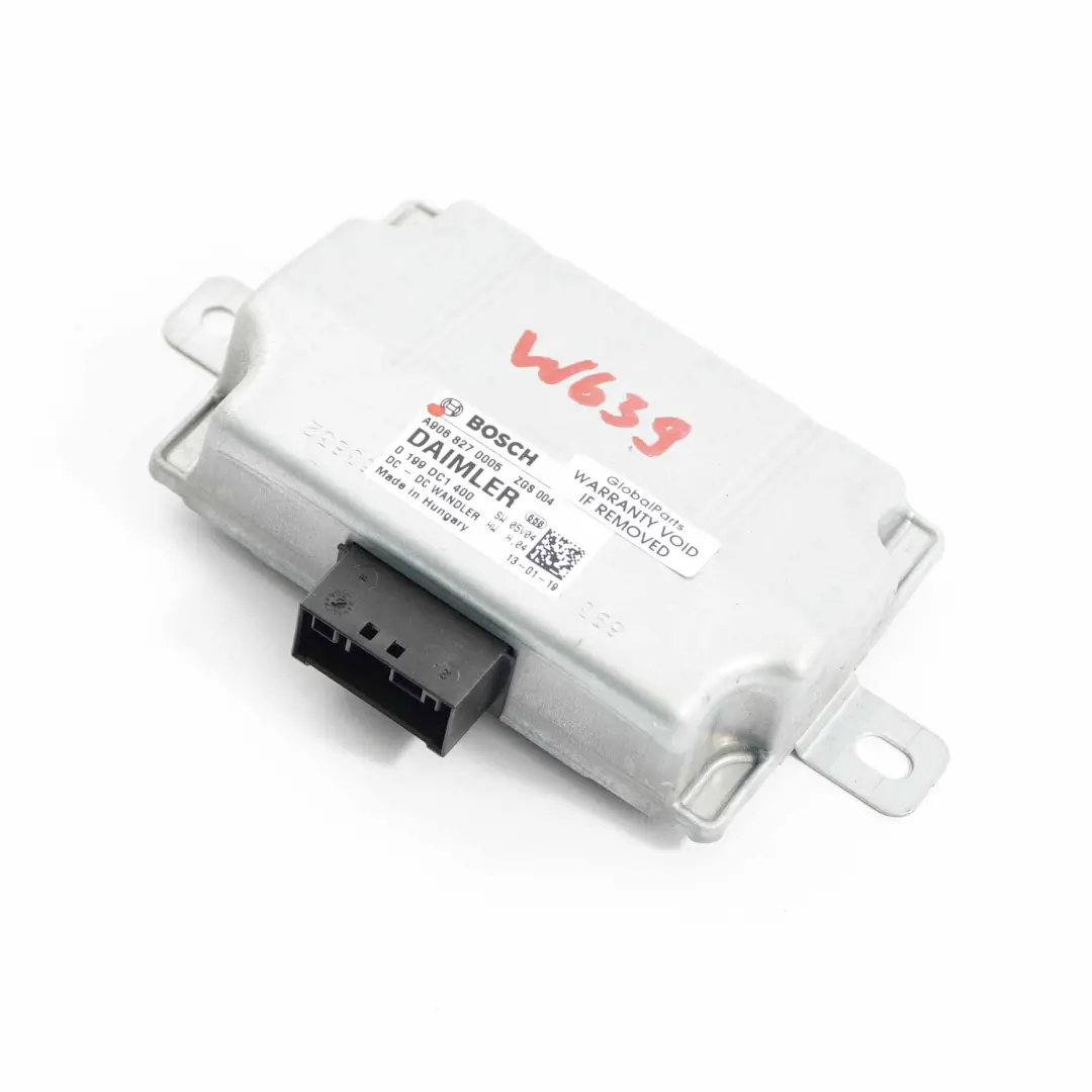 Mercedes W639 W906 Voltage Stabilizer Control Unit Module - SKU A9068270005 - Part number A9068270005