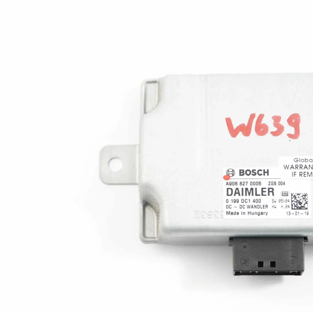 Moduł Stabilizator Napięcia do Mercedes W639 W906 o numerze A9068270005 Mercedes W639 W906 Moduł Stabilizator Napięcia - SKU A9068270005 - Numer Części A9068270005