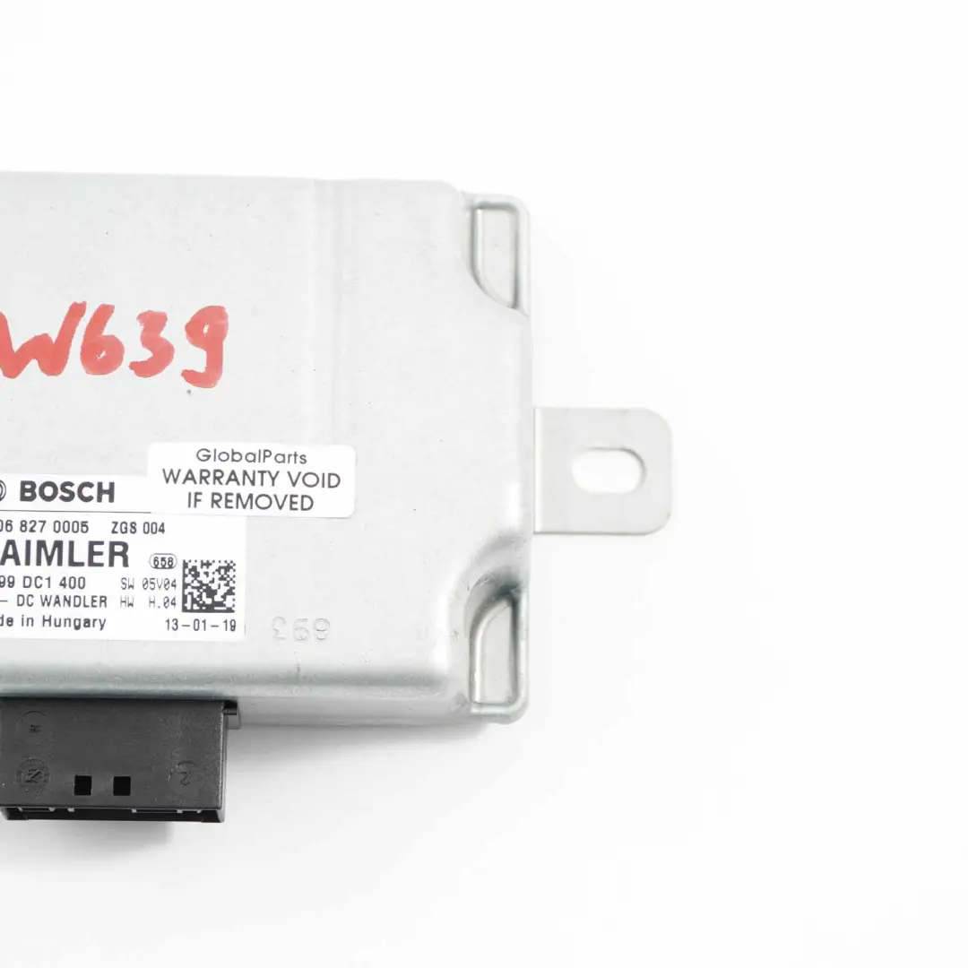 Voltage Stabilizer Control Unit Module to Mercedes W639 W906 with Part number A9068270005 Mercedes W639 W906 Voltage Stabilizer Control Unit Module - SKU A9068270005 - Part number A9068270005