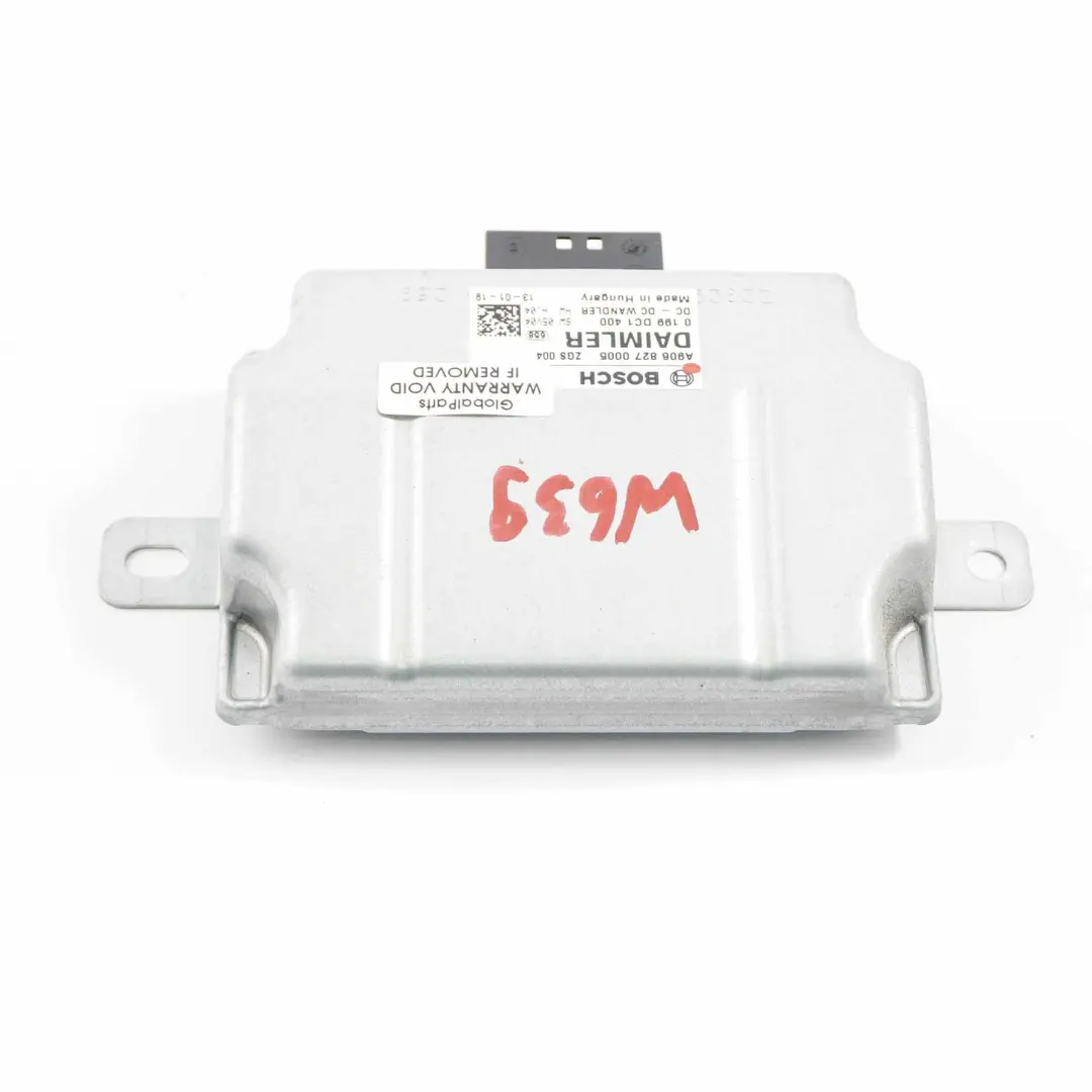 Moduł Stabilizator Napięcia do Mercedes W639 W906 o numerze A9068270005 Mercedes W639 W906 Moduł Stabilizator Napięcia - SKU A9068270005 - Numer Części A9068270005