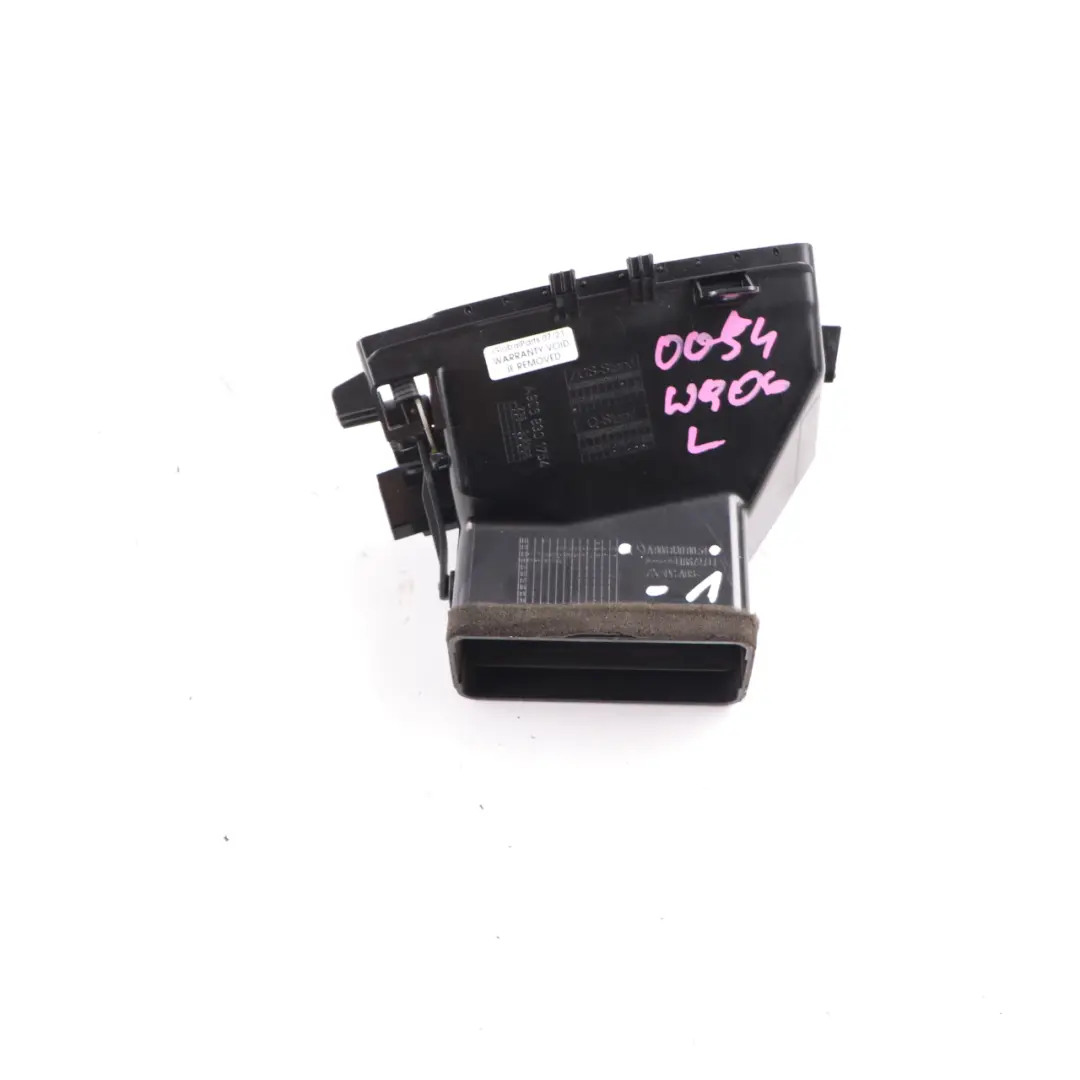 Mercedes W906 cruscotto cruscotto bocchetta aria sinistra nero - SKU A9068300054-1 - Numero di parte A9068300054