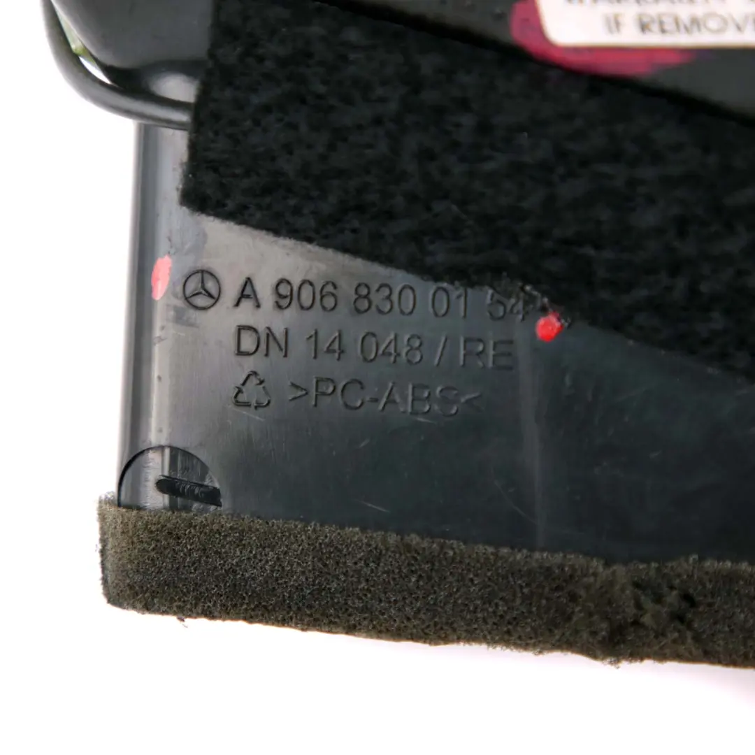 Salpicadero Ventilador Central Derecho Negro para Mercedes Sprinter W906 con número de pieza A9068300154 Mercedes Sprinter W906 Salpicadero Ventilador Central Derecho Negro - SKU A9068300154 - Número de pieza A9068300154