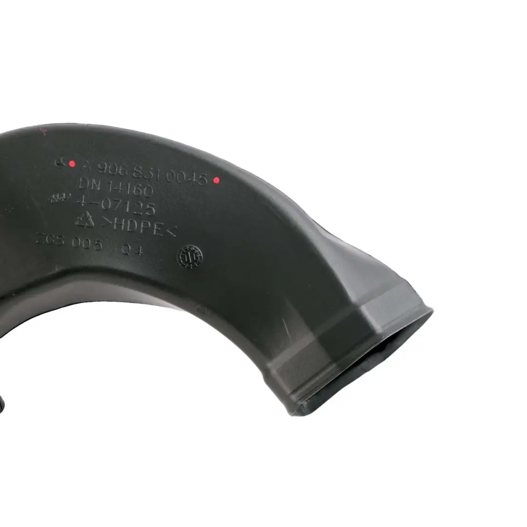 Mercedes-Benz Sprinter W906 Left N/S Air Duct Pipe Guide Channel to with Part number A9068310045 Mercedes-Benz Sprinter W906 Left N/S Air Duct Pipe Guide Channel - SKU A9068310045 - Part number A9068310045