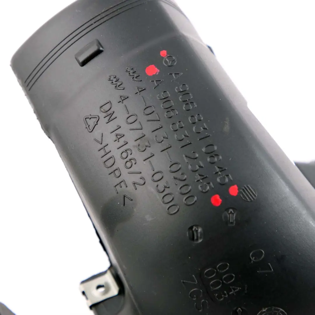 Mercedes W906 Central Footwell Conducto De Aire Canal - SKU A9068310645 - Número de pieza A9068310645