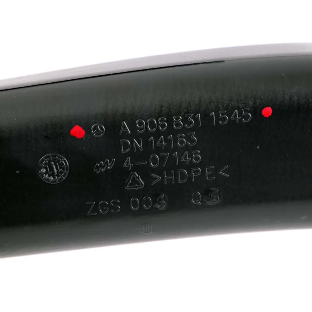 Mercedes-Benz Sprinter W906 Dashboard Left N/S Air Duct Pipe Channel to with Part number A9068311545 Mercedes-Benz Sprinter W906 Dashboard Left N/S Air Duct Pipe Channel - SKU A9068311545 - Part number A9068311545