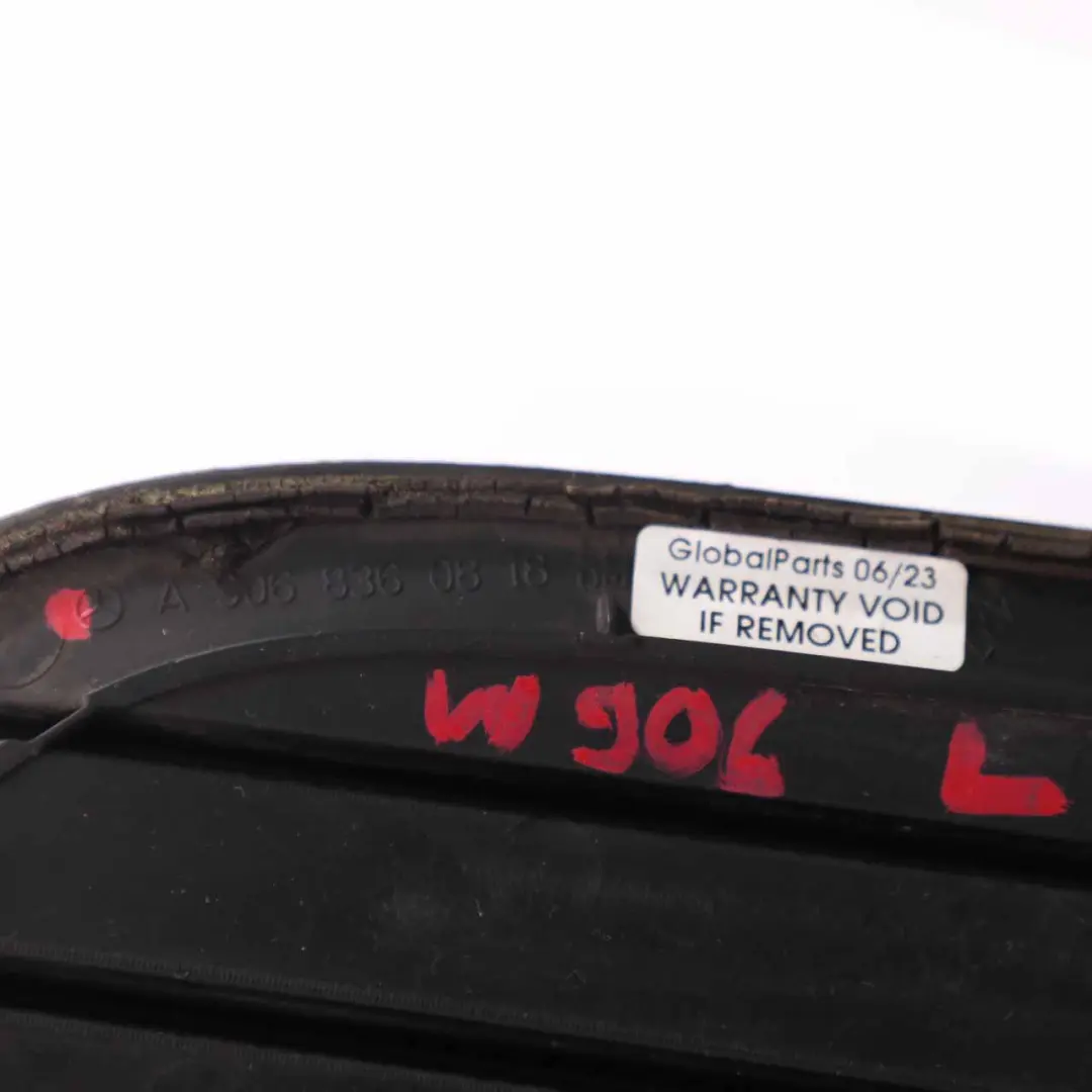 Bonnet Grille Air Inlet Hood Left N/S Trim to Mercedes Sprinter W906 with Part number A9068360818 Mercedes Sprinter W906 Bonnet Grille Air Inlet Hood Left N/S Trim - SKU rhd-A9068360818 - Part number A9068360818