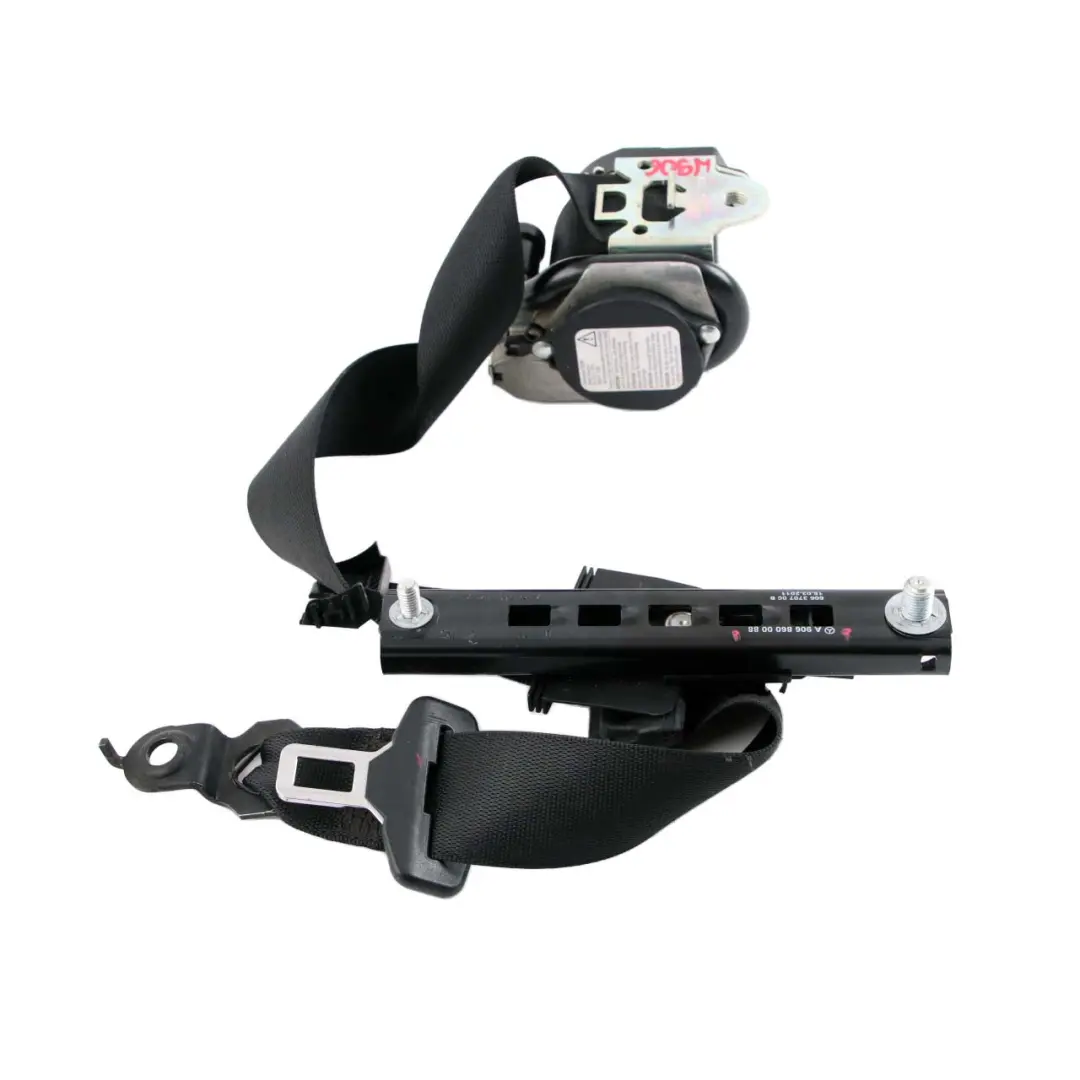 Mercedes Sprinter W906 Front Left N/S Seat Belt Black - SKU A9068600285 - Part number A9068600285