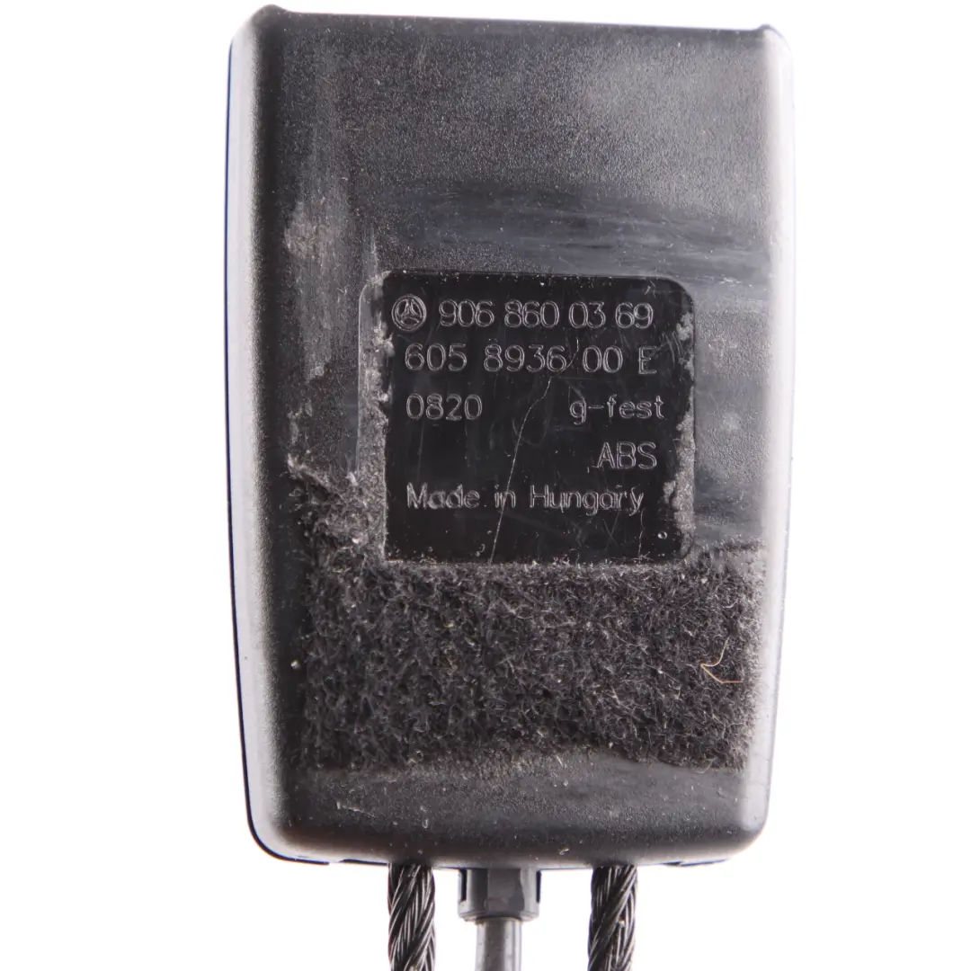 Sicherheitsgurt Schnalle Vorne Sitz Sicherheitsgurt für Mercedes W906 mit Teilenummer A9068600369 Mercedes W906 Sicherheitsgurt Schnalle Vorne Sitz Sicherheitsgurt - SKU A9068600369 - Teilenummer A9068600369
